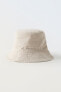 Фото #4 товара Denim bucket hat with label