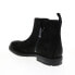 Фото #12 товара Clarks Clarkdale Zip 26152069 Mens Black Suede Zipper Casual Dress Boots