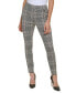 Women's Plaid Stretch Pull-On Pants
