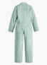 Levi's Women's Iconic Jumpsuit Size XL Cotton Sleeve, Granite Green NEW