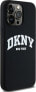 DKNY DKNY Liquid Silicone White Printed Logo MagSafe - Etui iPhone 15 Pro Max (czarny) - фото #4