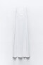 Фото #1 товара Длинное платье в рубчик ZARA