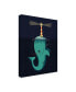 Фото #2 товара Michael Buxto King of the Narwhals Canvas Art - 15.5" x 21"