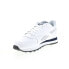 Reebok Classic Leather Mens White Leather Lace Up Lifestyle Sneakers Shoes