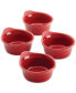 Фото #2 товара Ceramics Round Ramekin Dipper Cups, Set of 4