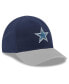 ფოტო #4 პროდუქტის Infant Boys and Girls Navy, Silver Dallas Cowboys My 1st 9TWENTY Adjustable Hat