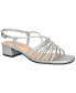 ფოტო #1 პროდუქტის Women's Sicilia Buckle Slingback Block Heel Sandals