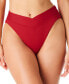 Bar Iii 299235 Women's Ribbed Bikini Bottoms Swimwear Size M