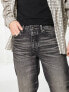 Фото #4 товара ASOS DESIGN Cone Mill Denim original fit 'American classic' jeans in washed black