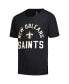 ფოტო #2 პროდუქტის Big Boys Black New Orleans Saints Halftime T-shirt