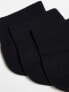 Фото #3 товара ASOS DESIGN 3 pack sports socks with terry sole and arch support in black