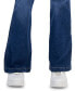 ფოტო #5 პროდუქტის Juniors' Two-Button Low-Rise Flare-Leg Jeans