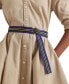Фото #6 товара Платье для малышей Polo Ralph Lauren с поясом из хлопкового штанного хлопка