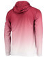 Men's Crimson Oklahoma Sooners Terminal Tackle Omni-Shade UPF 50 Long Sleeve Hooded T-shirt