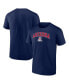 Фото #1 товара Men's Navy Arizona Wildcats Campus T-shirt