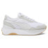 Puma Cruise Rider Scales Lace Up Womens Grey, White Sneakers Casual Shoes 39789