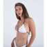 Фото #2 товара HURLEY Smiley Check Rvsb Classic Bikini Top
