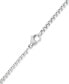 ფოტო #3 პროდუქტის Men's Wolf Head 24" Pendant Necklace in Stainless Steel