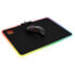 Thermaltake MP-DCM-RGBSMS-01 - Black - Monochromatic - Rubber - USB powered - Non-slip base - Gaming mouse pad