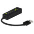 Фото #6 товара Techly IDATA USB-ETGIGA3T2 - 0.1 m - RJ-45 - USB 2.0 Type-A