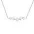 Beautiful steel necklace Stars VEDN0329S
