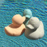 OLI&CAROL Small Ducks Monochrome Mint Toy