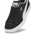 Фото #7 товара Puma Clyde Hairy Suede 39311502 Mens Black Suede Lifestyle Sneakers Shoes