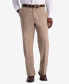 Фото #1 товара Men's Premium Comfort Stretch Classic-Fit Solid Flat Front Dress Pants