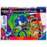 Фото #1 товара Пазл Ravensburger Sonic 3X49 фрагментов Мультицветный