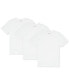 Фото #1 товара Men's Essential Cotton V-Neck Lounge Regular Fit Undershirts Set, 3-Piece