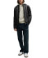 Men's Regular-Fit Genuine Leather Jacket