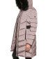 Фото #4 товара Women's Faux-Fur-Trim-Hooded Puffer Coat, Created for Macy's