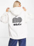 Фото #2 товара Nike Naomi Osaka fleece zip hoodie in sail white