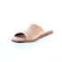 Фото #4 товара Bed Stu Kate F373157 Womens Brown Leather Slip On Slides Sandals Shoes 6