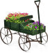 Фото #1 товара Blumenständer Holzwagen Pflanzwagen