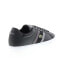 Фото #8 товара Lacoste Grad Vulc 120 2 P SMA Mens Black Leather Lifestyle Sneakers Shoes