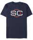 ფოტო #1 პროდუქტის Men's Sports Center Circle Short Sleeve Crew T-shirt