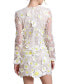 Фото #2 товара Women's Floral-Embroidered Mini Dress