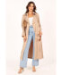 Фото #2 товара Womens Robyn Tie Front Trench Coat