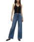 ფოტო #5 პროდუქტის Women's Ribbed Sleeveless Button-Down V-Neck Top