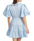 ფოტო #2 პროდუქტის Women's Lorena Cotton Balloon-Sleeve Mini Dress
