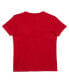 ფოტო #3 პროდუქტის Big Boys Short Sleeve Embroidered Logo T-shirt
