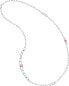 Beautiful long steel necklace 1930 SATP10