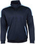 Page & Tuttle Shoulder Panel Layering Pullover Mens Blue Casual Athletic Outerwe