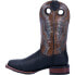 Фото #8 товара Dan Post Boots Deuce Square Toe Cowboy Mens Black, Brown Casual Boots DP4558