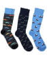 Фото #1 товара Unsimply Stitched 3Pk Crew Socks Men's