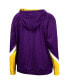 Фото #2 товара Women's Purple Los Angeles Lakers Half-Zip Windbreaker 2.0 Hoodie Jacket