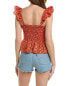 Фото #2 товара Madewell Isla Top Women's Red 00