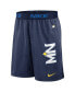 ფოტო #3 პროდუქტის Men's Navy Minnesota Twins 2024 City Connect Authentic Collection Practice Performance Shorts