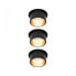 Фото #1 товара PAULMANN Gil Coin - Surfaced lighting spot - 1 bulb(s) - LED - 6 W - 2700 K - Black - Gold